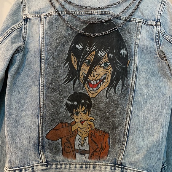 ✨Customized AOT Denim Jacket✨ - Picture 4 of 8